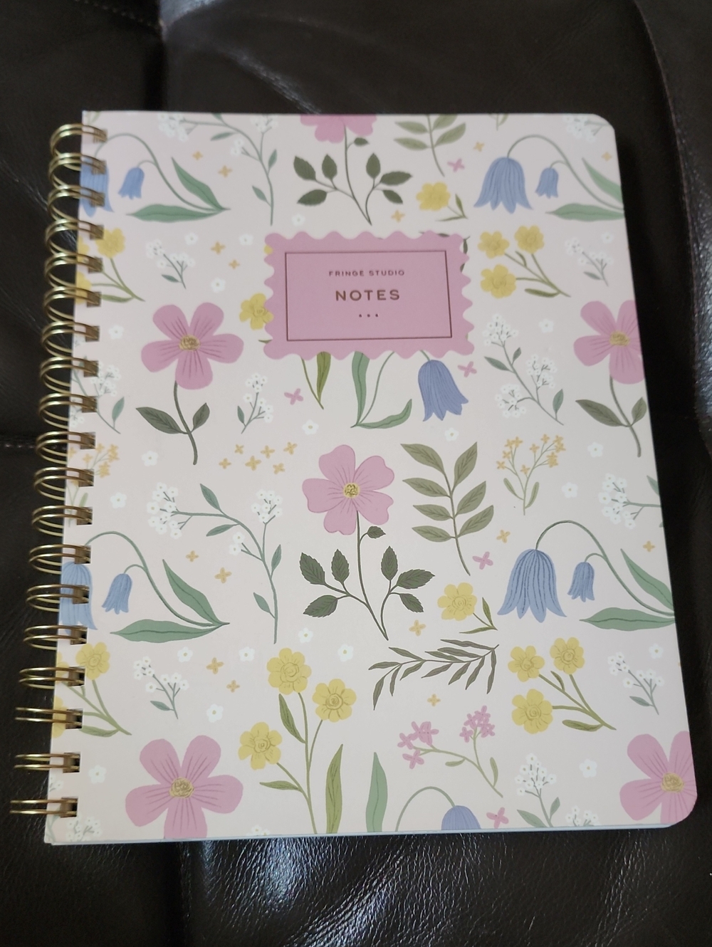 Brand New Fringe Pink Floral💐Spiral 📓 Notebook